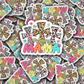 DC 1897 - Praying Mama Die Cut Sticker