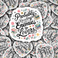 DC 1745 - Probably reading enemies to lovers Die Cut Sticker