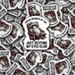 DC 1941 - Proud member of the resting my eyes club Die Cut Sticker