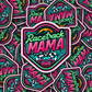 DC 998 Racetrack Mama Die cut sticker