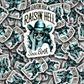 DC 1598 - Raisin hell since birth Die Cut Sticker
