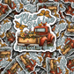 DC 1517 - Rise and Shine and give God the glory die cut sticker