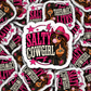 DS 3064 - Salty Cowgirl Die Cut sticker