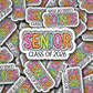 DC 1959 - Senior class of 2026 Die Cut Sticker