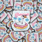 DC 1789 - Silly goose summer Die Cut Sticker