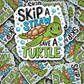 DC 1652 - Skip a straw save a turtle Die Cut Sticker
