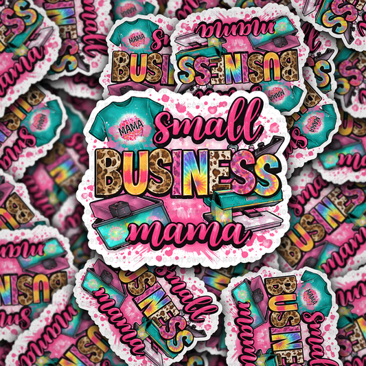 DS 2791 - Small business mama Die Cut sticker