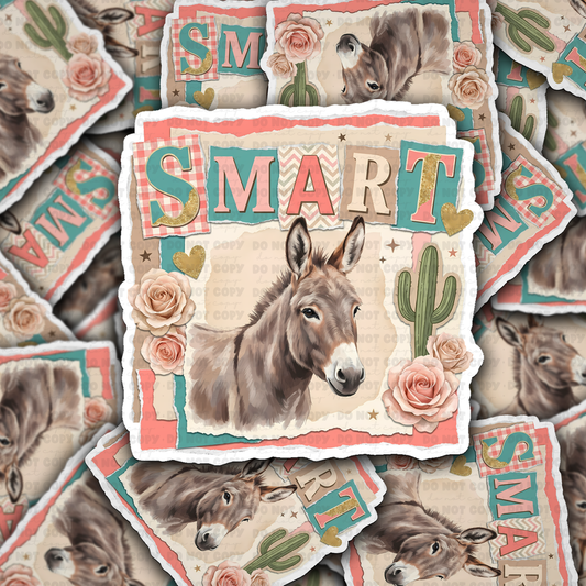 DS 2917 - Smart ass Die Cut sticker