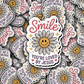 DS  2345 - Smile you're loved by Jesus Die Cut Sticker