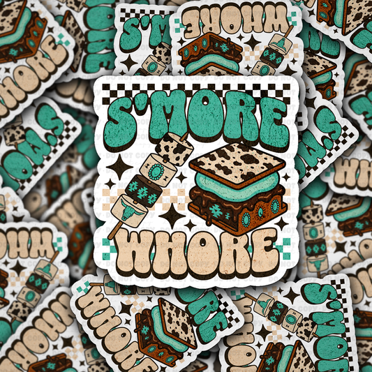 DC 1929 - S'more whore Die Cut Sticker