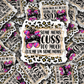 Some Moms Cuss too much Die cut sticker 3-5 Business Day TAT