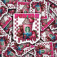 DC607 Sponsored by girl math pink Die cut sticker 3-5 Business Day TAT