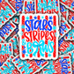 DS 3163 - Stars, Stripes, and Bows Cut sticker