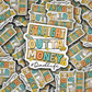 DC 1893 - Straight outta money dad life Die Cut Sticker