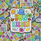 DS 2849 - Sunkissed Die Cut sticker