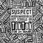 DC 1458 - Suspect claims she's going to bed die cut sticker