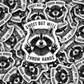 DS - 2446 Sweet but will throw hands Die Cut Sticker