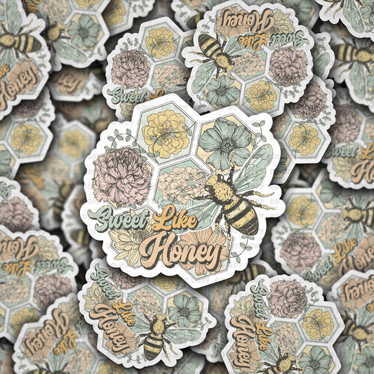 DC 1828 - Sweet like honey Die Cut Sticker