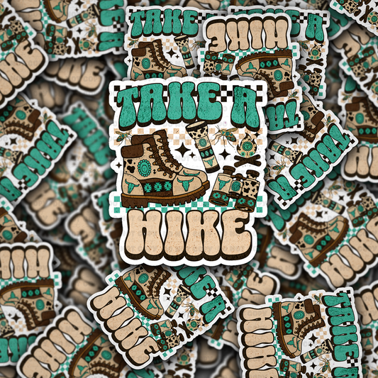 DC 1944 - Take a hike Die Cut Sticker