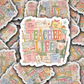 DS 3260 - Teacher life Die Cut sticker