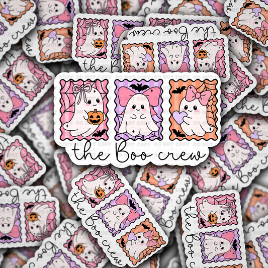 DC 2043 - The boo crew Die Cut Sticker