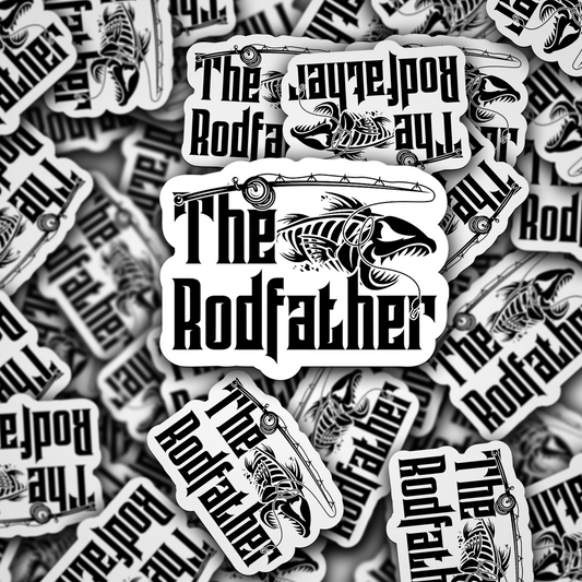 DC 1673-The rod father Die Cut Sticker