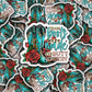 These Boots Die cut sticker 3-5 Business Day TAT
