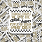 DC617 Through Christ we have the power to break every chain die cut sticker 3-5 Business Day TAT