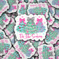 DC 2101 - Tis the season Christmas trees Die Cut Sticker