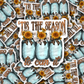 DC 1140 Tis the season I can do it jars Die cut sticker