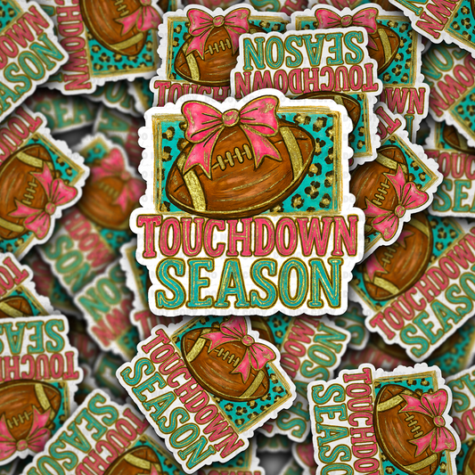 DC 1932 - Touchdown season Die Cut Sticker