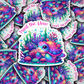 DC 1141 Trust the flow turtle Die cut sticker