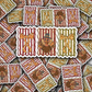 DC 2178 - Fall turkey Die Cut Sticker