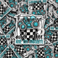 DC 1973 - Turquoise and coffee are my favorite Die Cut Sticker