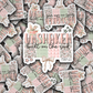 DC 2113 - Unshaken built on the rock Die Cut Sticker