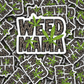 DC 1590 - Weed Mama Die Cut Sticker
