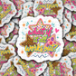 DS 3348 - What if it all works out Die Cut sticker