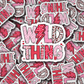 DC 2358 - Wild thing Die Cut Sticker