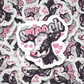 DC648 XoXo Smooch Die cut sticker 3-5 Business Day TAT