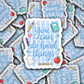 DS 3317 - You can do hard things Die Cut sticker