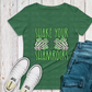 Shake your shamrocks skeleton boob hands St. Patrick's Day *DREAM TRANSFER* DTF
