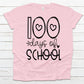 100 days of school with hearts *Choose from drop down menu*