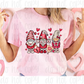 Gnomes with love banner Valentine's Day *DREAM TRANSFER* DTF