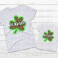Mama or Mini leopard shamrock clover -You choose design and size- *DREAM TRANSFER* DTF