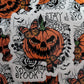 Stay spooky pumpkin Die cut sticker 3-5 Business Day TAT