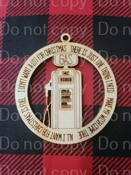 2022 Gas Ornament