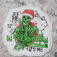 It's me I'm the problem it's me skeleton Die cut sticker 3-5 Business Day TAT.