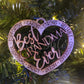 Best Grandma ever wood Christmas Ornament
