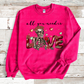 All you need is Love skeleton *DREAM TRANSFER* DTF