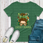 St. Patrick's Day Lucky Mama messy bun *DREAM TRANSFER* DTF